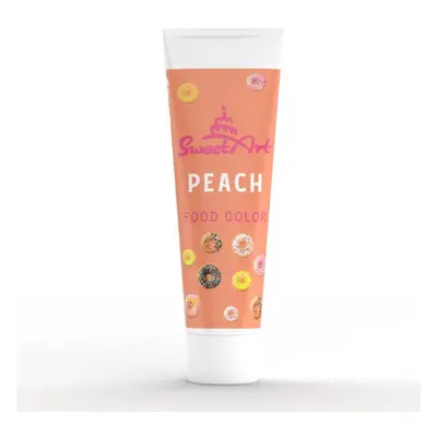 SweetArt gelová barva tuba Peach (30 g)