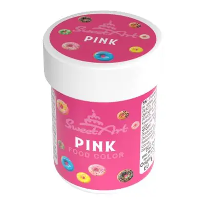 SweetArt gelová barva Pink (30 g)