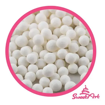 SweetArt cukrové perly bílé 7 mm (1 kg)