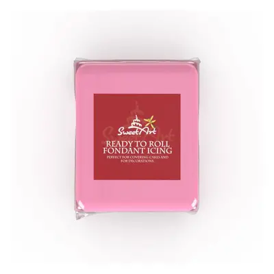 SweetArt potahovací a modelovací hmota vanilková Pink (250 g)