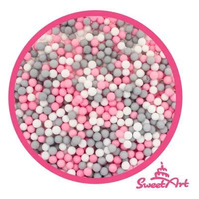 SweetArt cukrové perly Kitty mix 5 mm (1 kg)