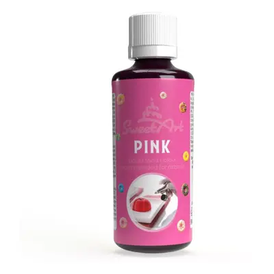 SweetArt airbrush barva tekutá Pink (90 ml)