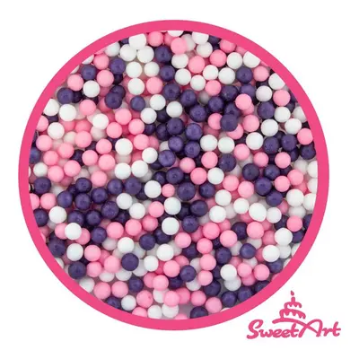 SweetArt cukrové perly Princess mix 5 mm (80 g)