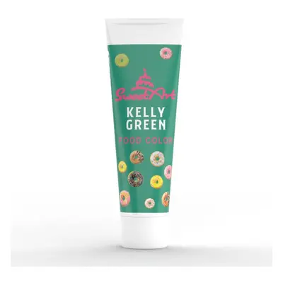 SweetArt gelová barva tuba Kelly Green (30 g)