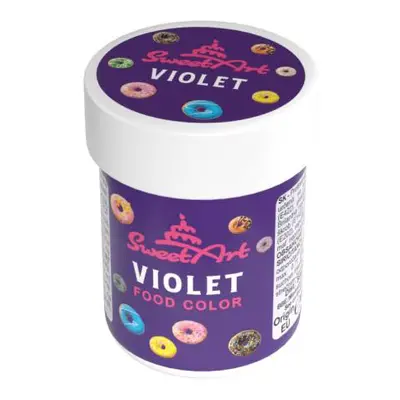 SweetArt gelová barva Violet (30 g)