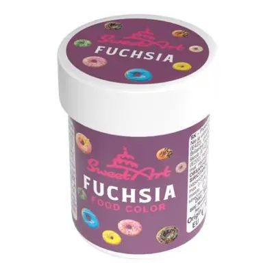 SweetArt gelová barva Fuchsia (30 g)