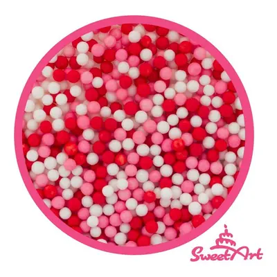 SweetArt cukrové perly Love mix 5 mm (1 kg)