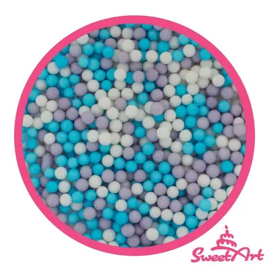 SweetArt cukrové perly Elsa mix 5 mm (1 kg)