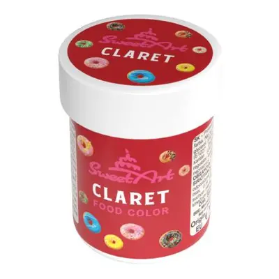 SweetArt gelová barva Claret (30 g)