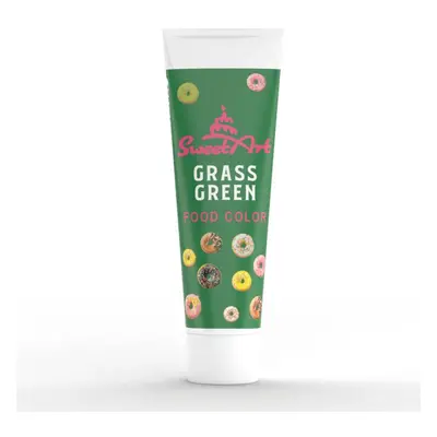 SweetArt gelová barva tuba Grass Green (30 g)