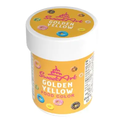 SweetArt gelová barva Golden Yellow (30 g)