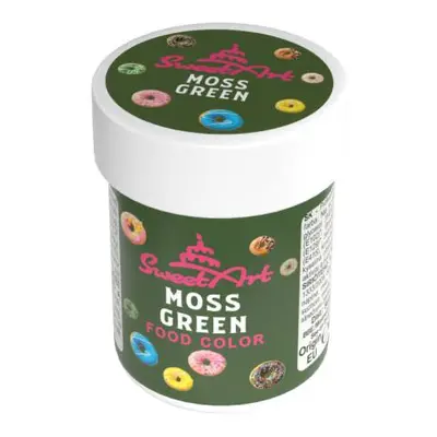 SweetArt gelová barva Moss Green (30 g)