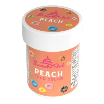 SweetArt gelová barva Peach (30 g)