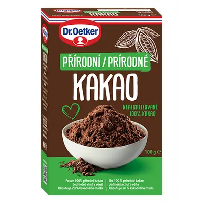 Dr. Oetker Přírodní kakao (100 g)