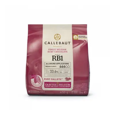 Callebaut Čokoláda RUBY (0,4 kg)