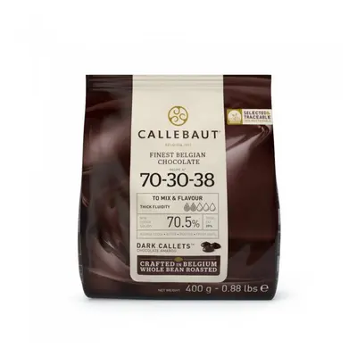 Callebaut Pravá hořká čokoláda 70,5% (0,4 kg)