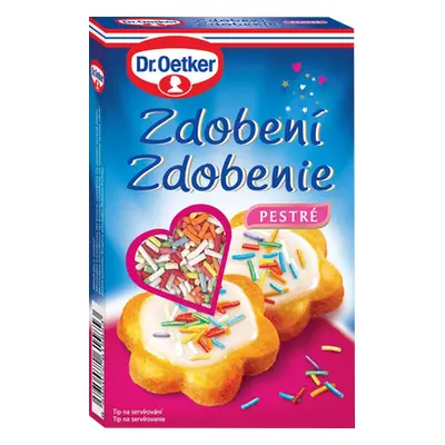 Dr. Oetker Zdobení pestré (80 g)