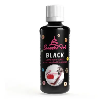 SweetArt airbrush barva tekutá Black (90 ml)