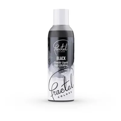 Airbrush barva tekutá Fractal - Black (100 ml)