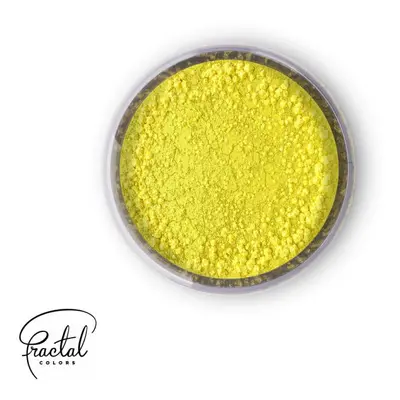 Jedlá prachová barva Fractal - Lemon Yellow (3 g)