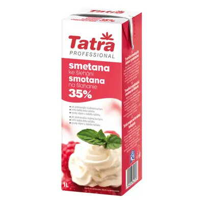 Živočišná šlehačka Tatra 35% (1 l)