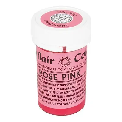 Gelová barva Sugarflair (25 g) Rose Pink