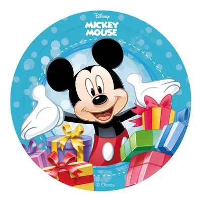 Dekora jedlý obrázek na hmotě Mickey Mouse 20 cm