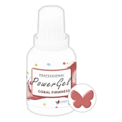 Food Colours gelová barva PowerGel Coral Firmness 20 g