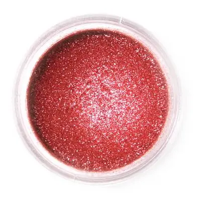 Jedlá prachová perleťová barva Fractal - Sparkling Deep Red (3,5 g)