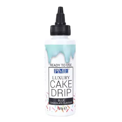 PME modrá čokoládová poleva Luxury Cake Drip (150 g)