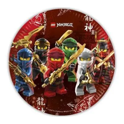 Alvarak papírové talíře Lego Ninjago (8 ks)