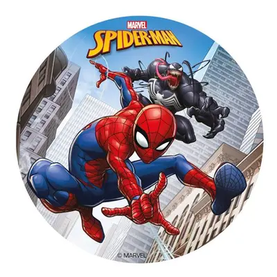 Dekora jedlý obrázek na hmotě Spider-man 15,5 cm