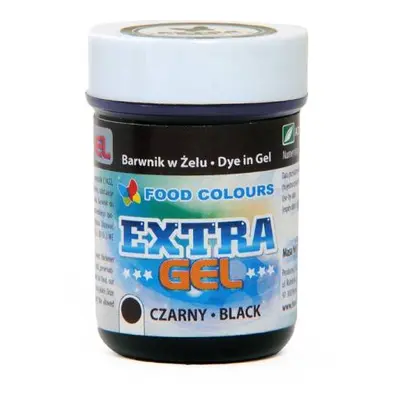 Food Colours gelová barva (Extra Black) extra černá 35 g