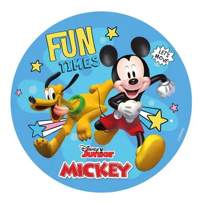 Dekora jedlý obrázek na hmotě Mickey 15,5 cm