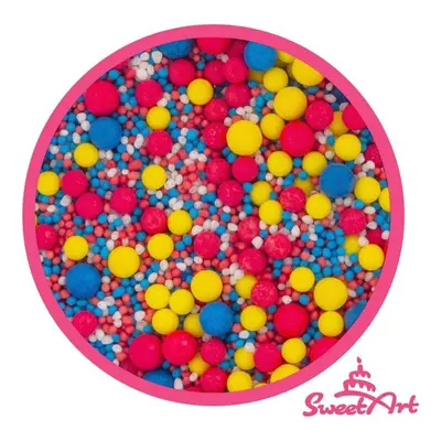 SweetArt cukrové zdobení Heroes sprinkle mix (80 g)