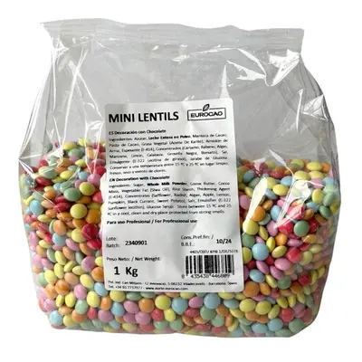 Eurocao Čokoládové mini lentilky (1 kg)