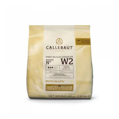 Callebaut Pravá bílá čokoláda 28% (0,4 kg)