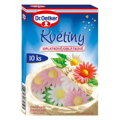 Dr. Oetker Květiny oplatkové (4 g)