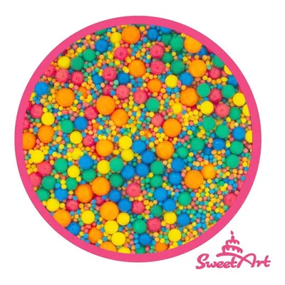 SweetArt cukrové zdobení Happy sprinkle mix (80 g)