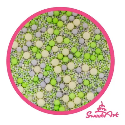 SweetArt cukrové zdobení Pastel sprinkle mix (80 g)