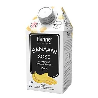 Bonne ovocné pyré Banán (0,5 l)