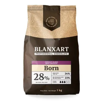 Blanxart Pravá bílá čokoláda Born 28% (1 kg)