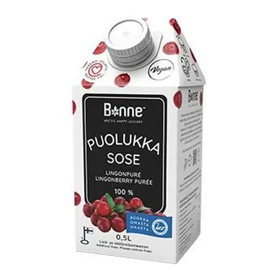 Bonne ovocné pyré Brusinka (0,5 l)