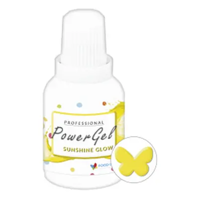 Food Colours gelová barva PowerGel Sunshine Glow 20 g