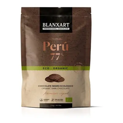 Blanxart Pravá hořká čokoláda ECO Perú 77% (2 kg)