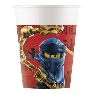 Alvarak papírové kelímky Lego Ninjago (8 ks)