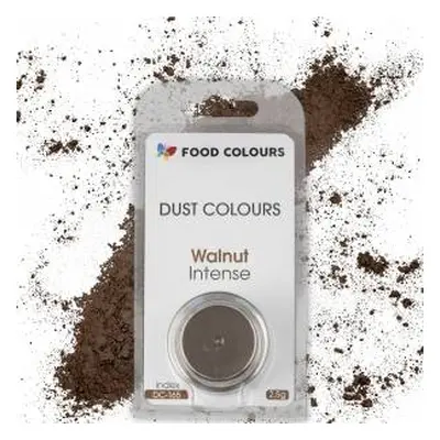 Jedlá prachová barva Food Colours Walnut Intense (2,5 g)