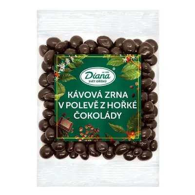 Diana Kávová zrna v polevě z hořké čokolády (100 g)