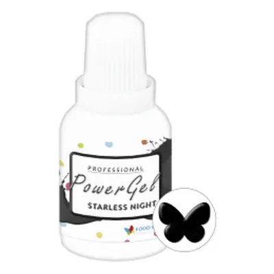 Food Colours gelová barva PowerGel Starless Night 20 g