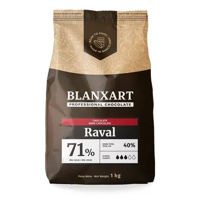 Blanxart Pravá hořká čokoláda Raval 71% (1 kg)